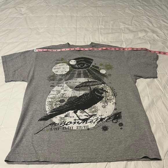 Poison The Well band t-shirt- light heather gray- size L - Picture 6 of 10
